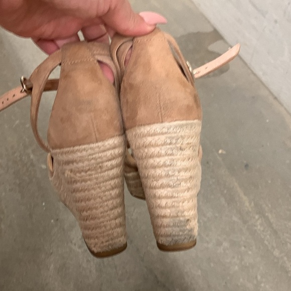 Kate Spade Kianna Tan Wedge Sandals - Picture 6 of 10